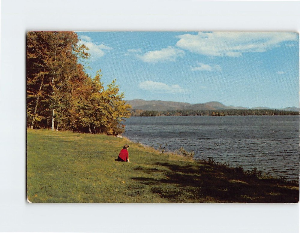 Postcard Big Squam Lake New Hampshire USA