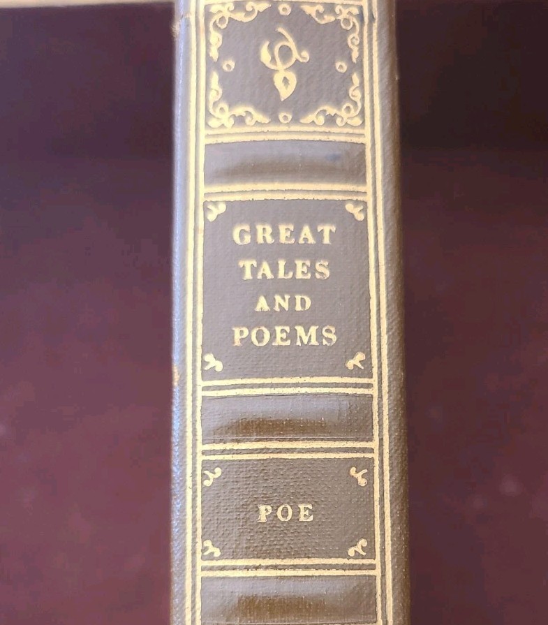 Edgar Allan Poe Great Tales & Poems 1951  Hardcover Collector's Ed. Pocket Books