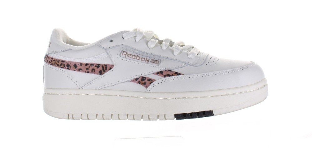 Reebok Womens Club C Double Revenge Beige Fashion Sneaker Size 9 (7794661)