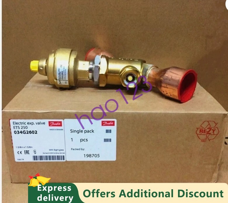 1PCS Danfoss ETS250 034G2602 42*42mm Electronic Expansion Valve DHL/FedEx