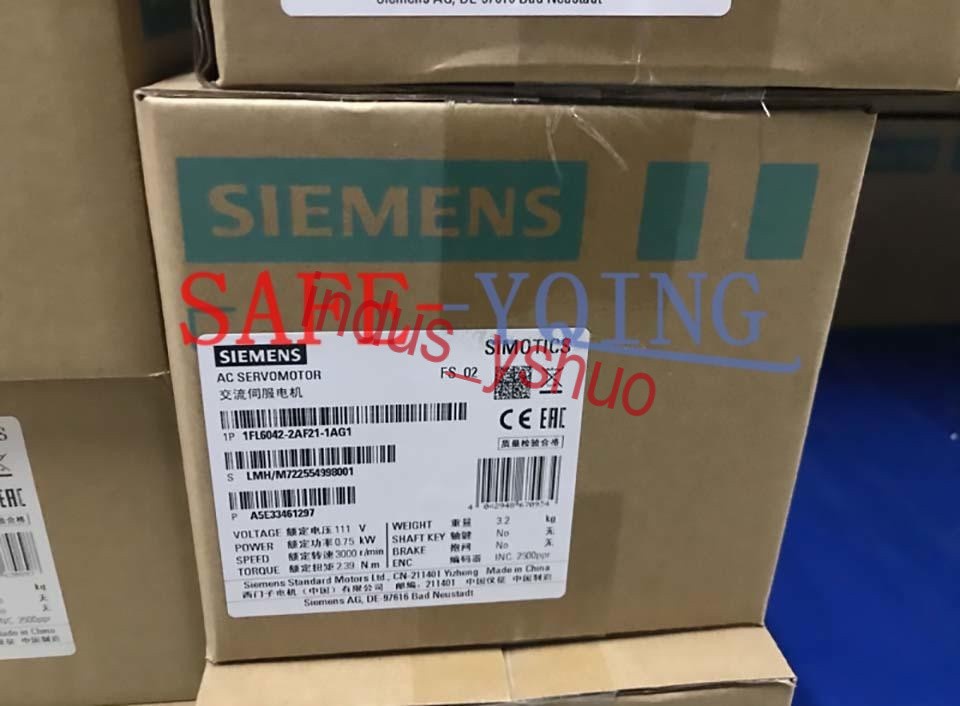 1Pcs New Siemens Servo Motor 1Fl6042-2Af21-1Ag1