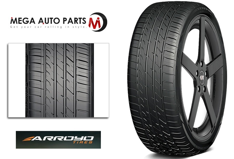 1 Arroyo Grand Sport A/S 235/40R19 96Y Performance Tires 55K Mile Warranty
