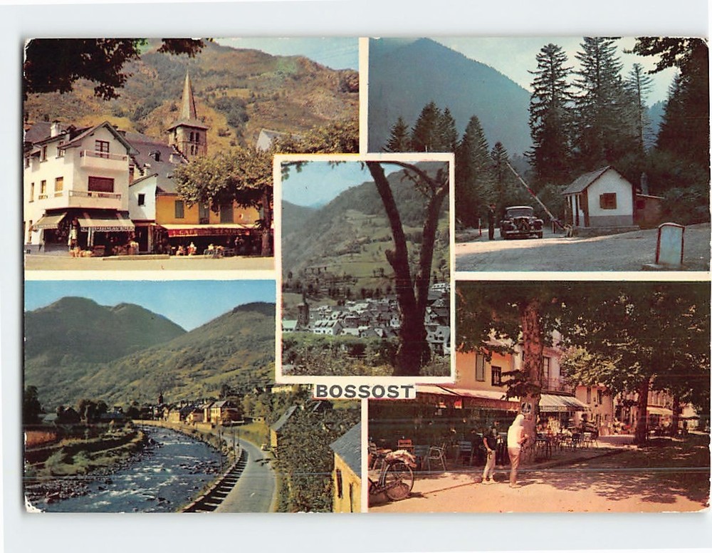 Postcard Valle De Aran Bossòst Spain