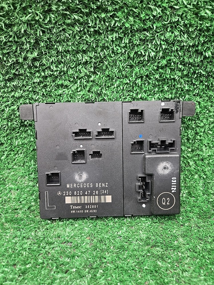 03-12 Mercedes R230 SL550 SL500 Door Control Module Left Driver Side OEM
