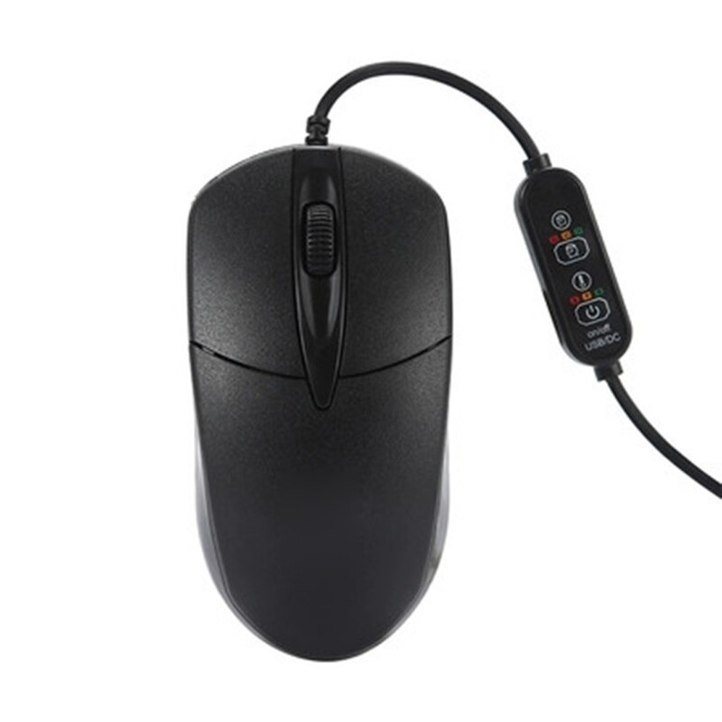 Ergonomic 1600dpi Optical Warmer Hands Mouse for Home Office Use