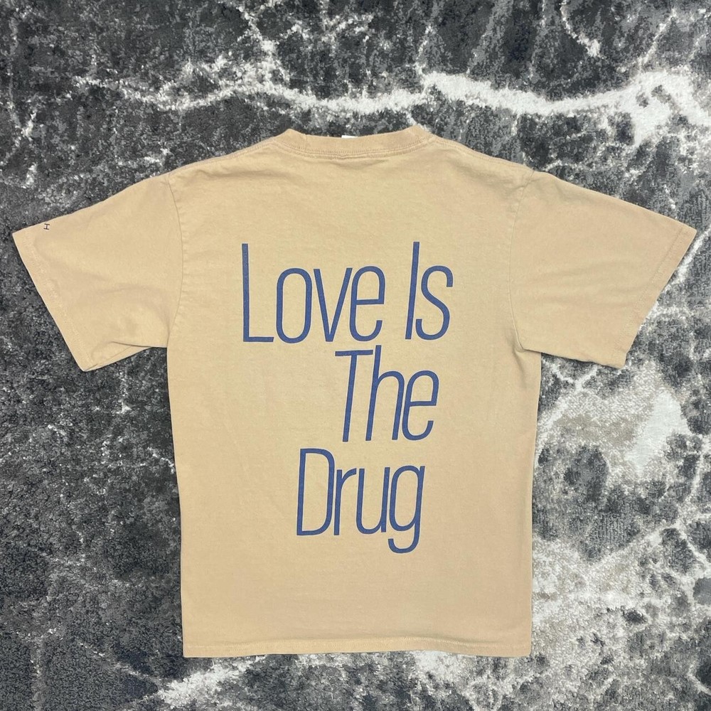 Roxy Music Noah Love is the Drug Rock Band Tee Mens Small Bryan Ferry Merch
