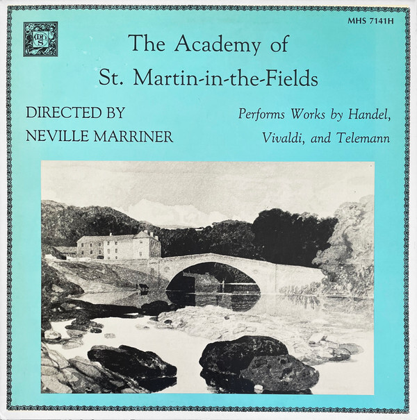 The Academy Of St. Martin-in-the-Fields, Sir Neville Marriner - Works By Handel,-image