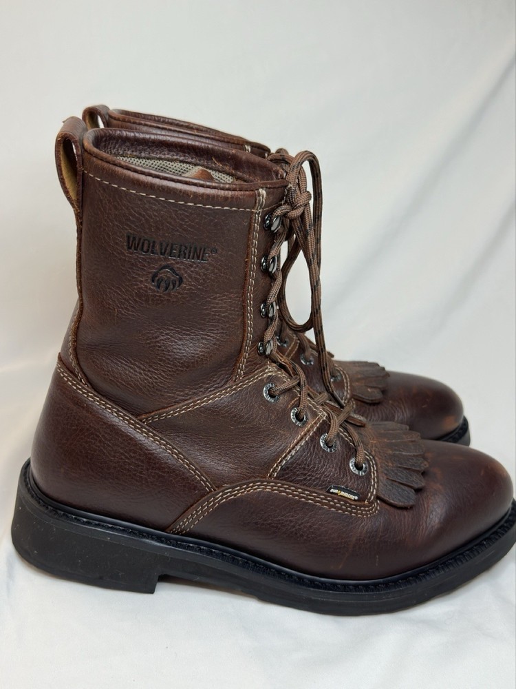 Wolverine Buccaneer Men's Waterproof Steel Toe Kiltie Work Boot