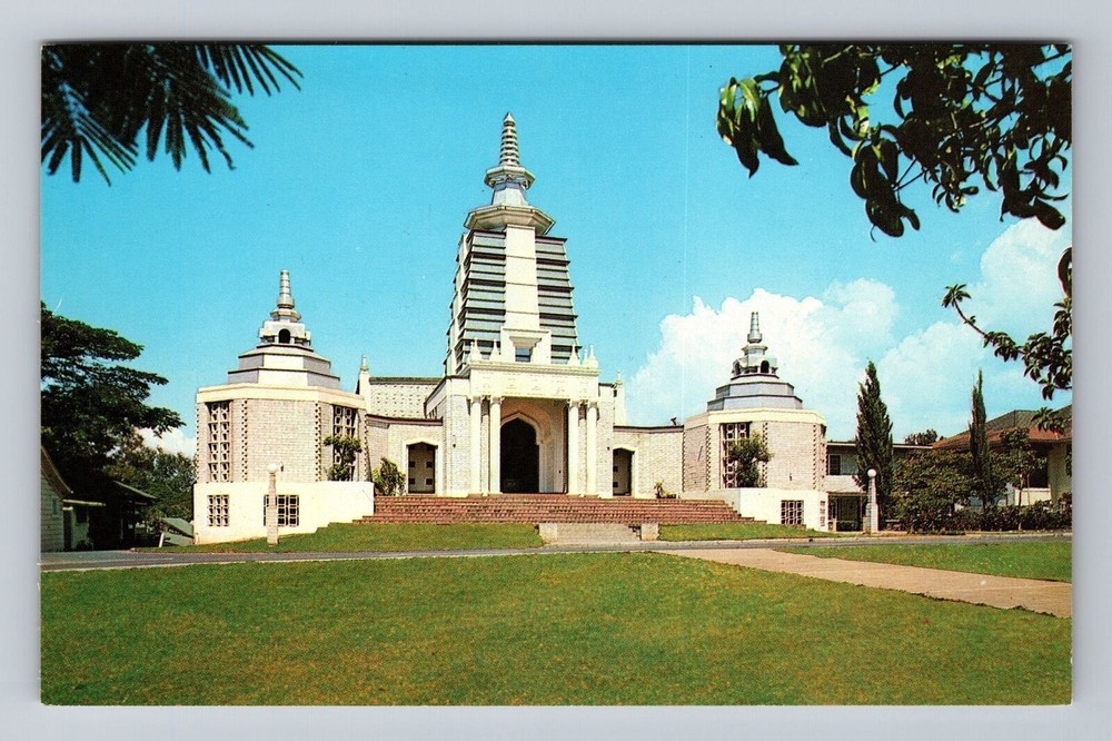 Honolulu HI-Hawaii Soto Zen Temple of Hawaii Nuuanu Avenue Vintage Postcard