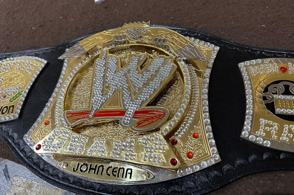 New Spinner World Heavyweight Championship Replica Title Belt 2MM Brass Plated