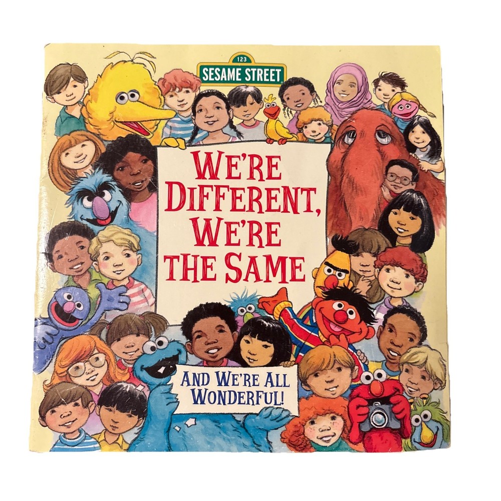 We're Different, We're the Same (Sesame Street) by Bobbi Jane Kates 1992 PB