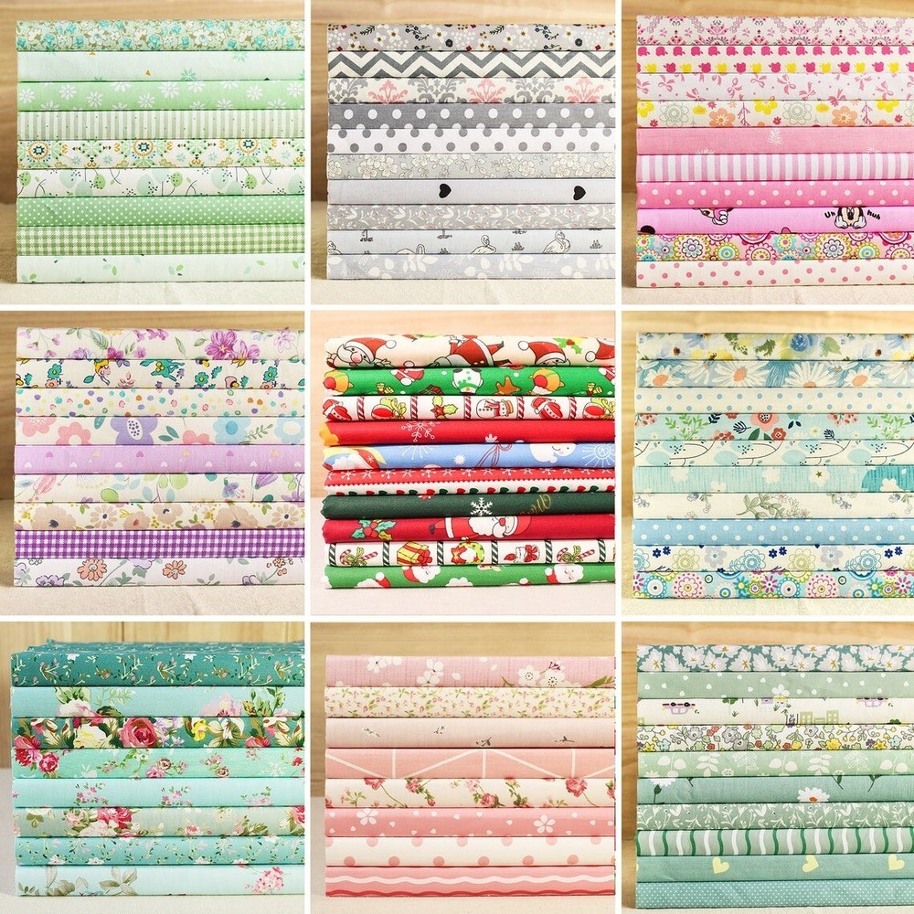 Sewing Cotton Fabric Bundles 10
