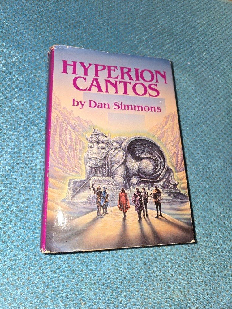 Hyperion Cantos by Dan Simmons ~ BCE Book Club HC/DJ