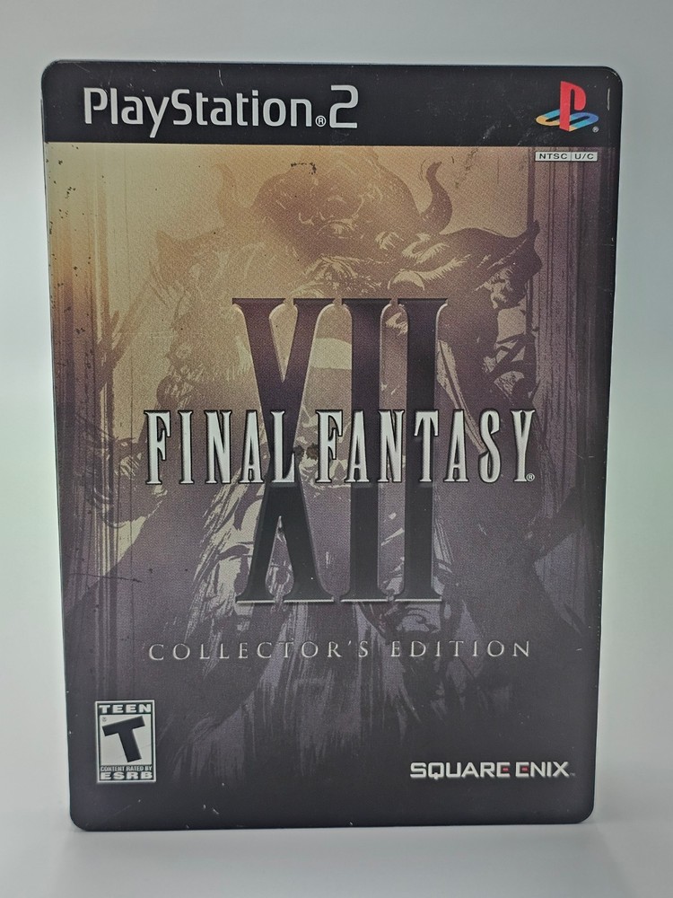 Sony Playstation 2 PS2 Final Fantasy XII Collectors Edition CIB Cleaned & Tested