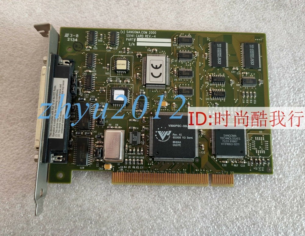 100% Test SANGOMA 2000 S5141 CARD REV.-4 via DHL or Fedex fast shipping