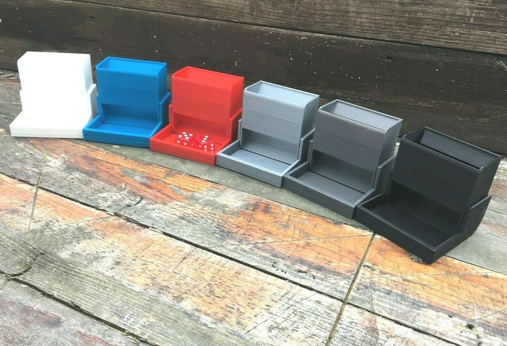 Mini Folding Travel Dice Tower for Traditional Table & RPG Dice Games e.g. D&D