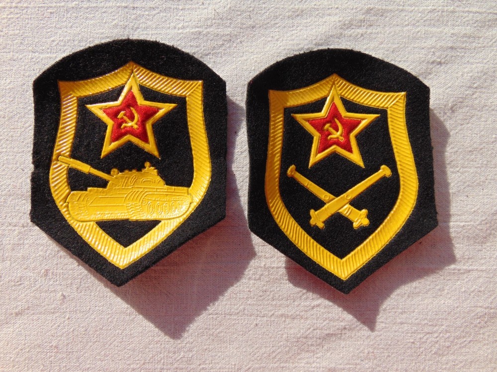 Soviet chevrons were worn on the sleeve. USSR Army. The price is for all 2 piec