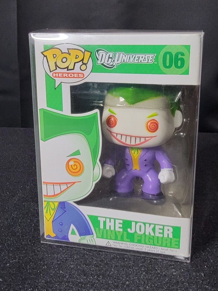 DC Comics DC Universe The Joker Funko POP! #06 OG/Vaulted/1st Release from 2011