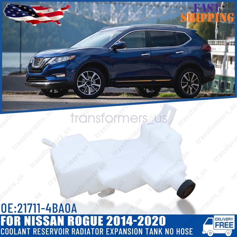 2014-2020 Nissan Rogue Coolant Reservoir Radiator Expansion Tank Without Hose