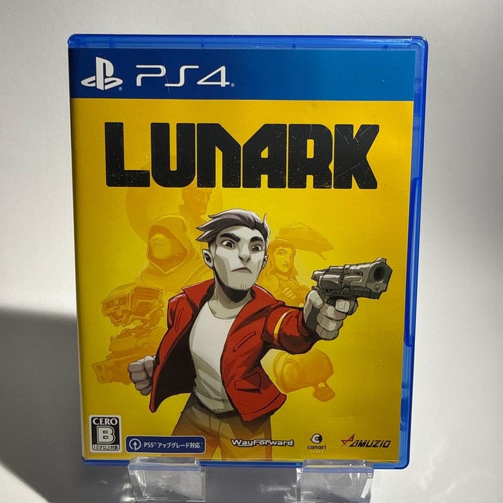 Lunark Action Used Tested Japanese ver with Case PlayStation4 SONY