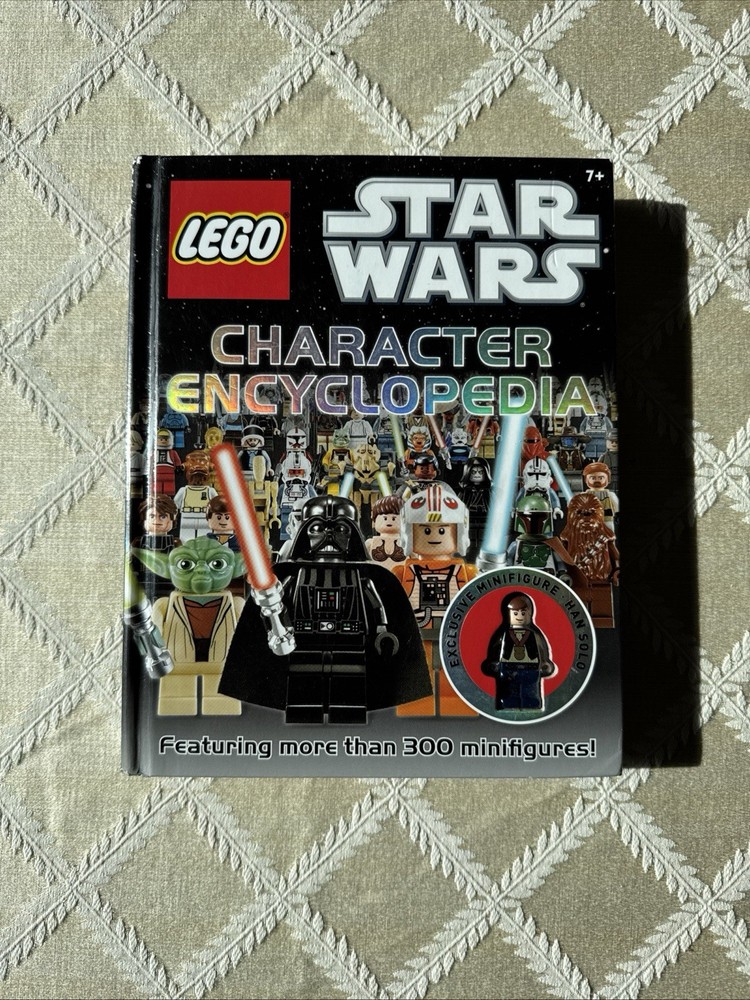 Lego STAR WARS Character Encyclopedia including Minifigure Hans Solo Hardcover