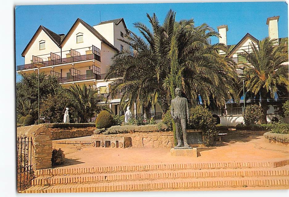 Postcard Hotel Reina Victoria in Ronda Spain