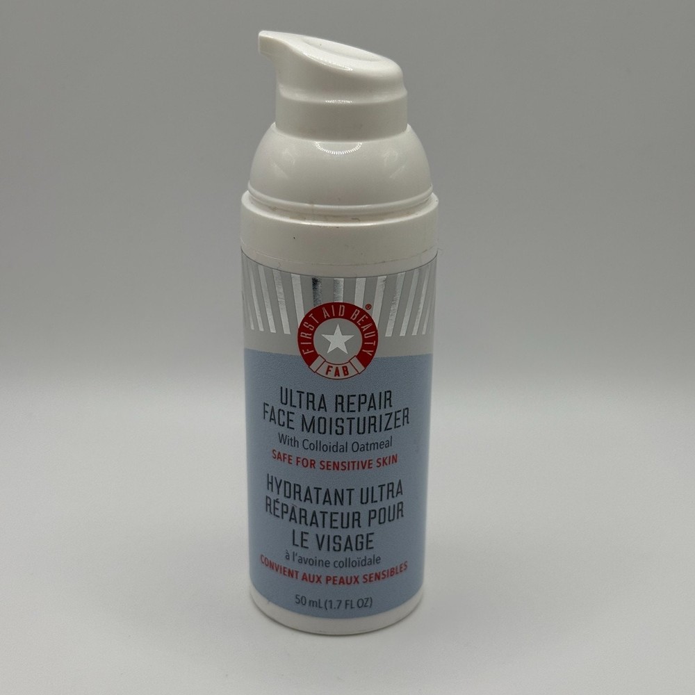 NEW First Aid Beauty FAB Ultra Repair Face Moisturizer 1.7 oz - Sensitive Skin