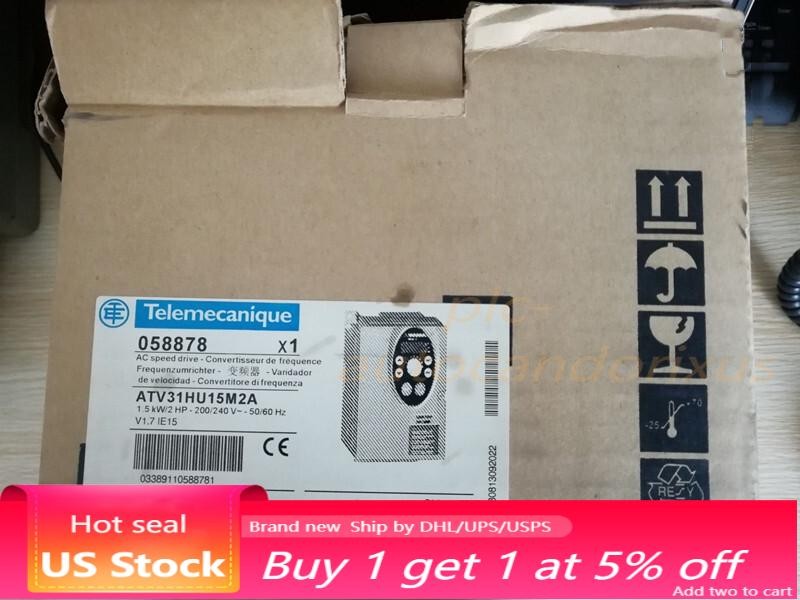 1Pcs New ATV31HU15M2A Via DHL or Fedex 90days warranty