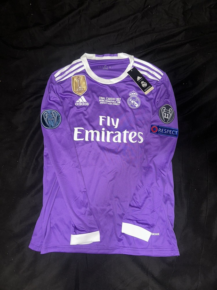 cristiano ronaldo Purple Jersey16/17 UCL FINAL  Jersey Retro #7