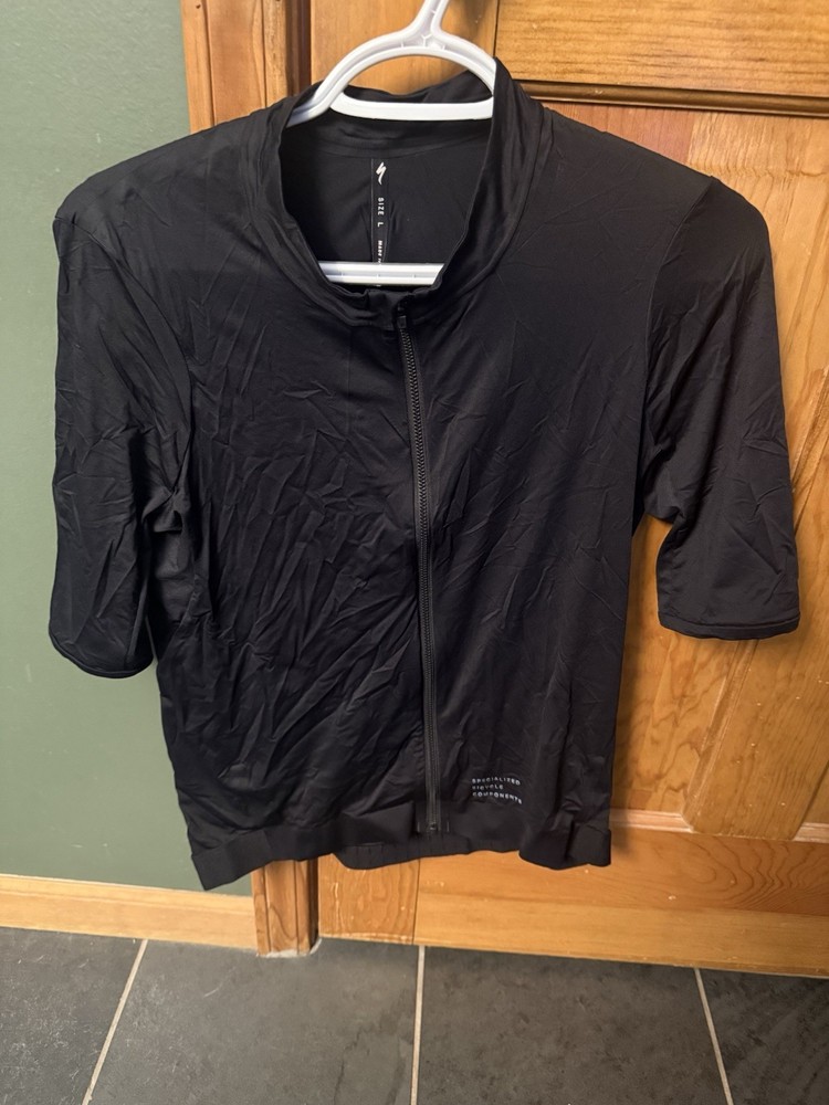 Specialized Prime Jersey Short Sleeve Mens -Black- Large