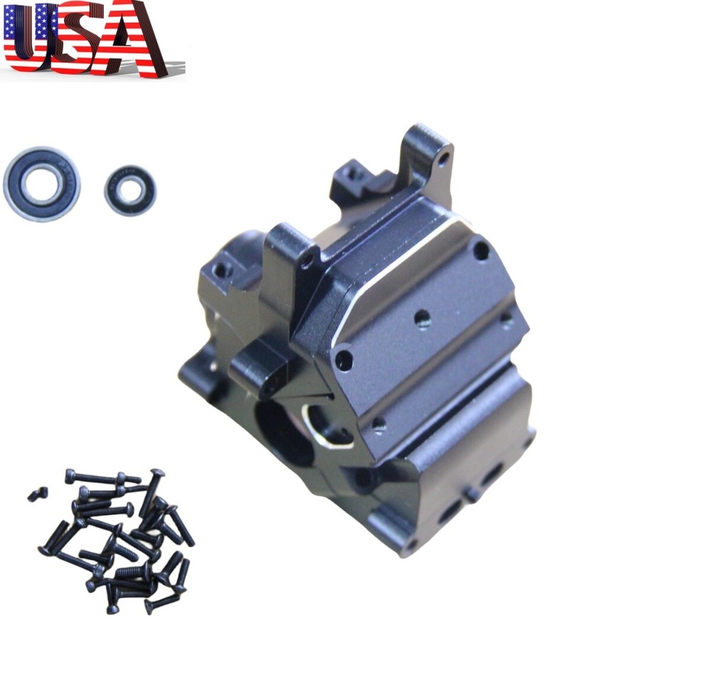 Aluminum Gearbox Case Bulkhead + Cover + Sway Bar Mounts Fit Arrma Kraton 6S US
