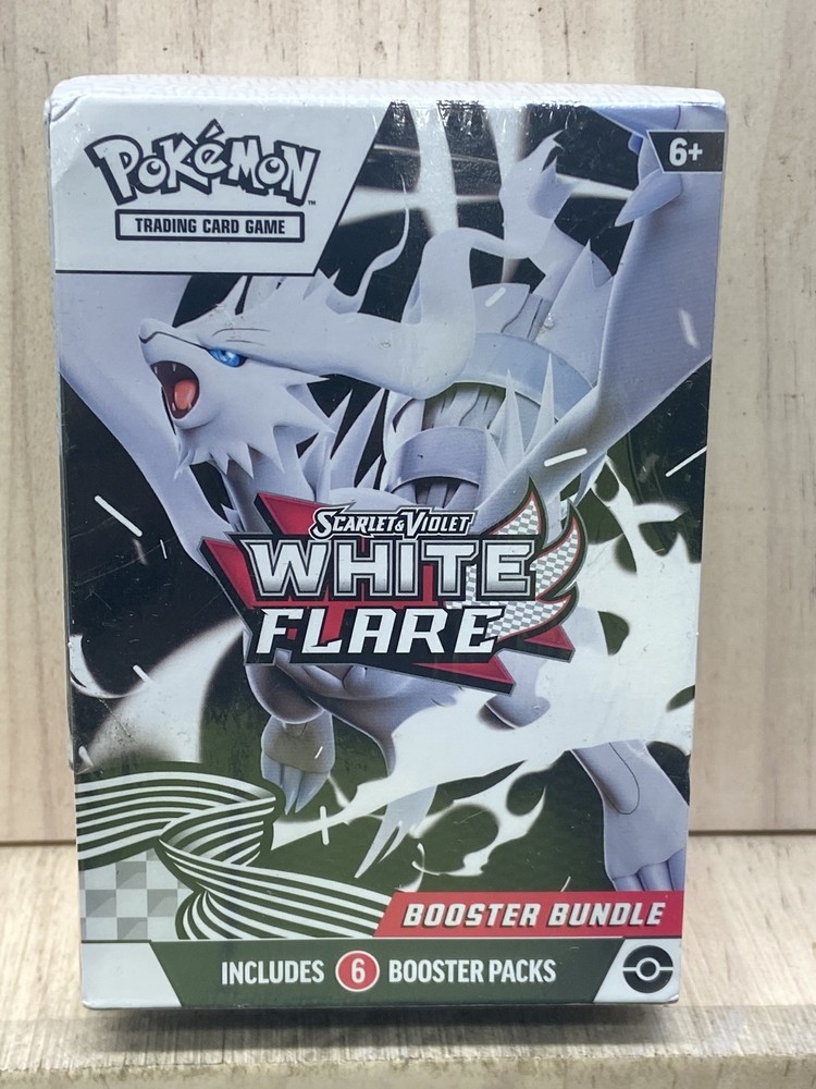 Pokemon TCG: Scarlet & Violet White Flare Booster Bundle In Hand Factory Sealed