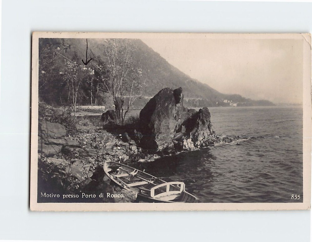 Postcard Porto Ronco Switzerland
