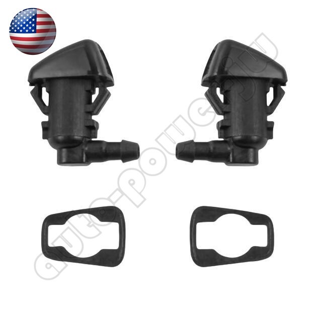 2pcs Windshield Washer Nozzle For 2011-2016 Ford F250 F350 F450 F550 Super Duty