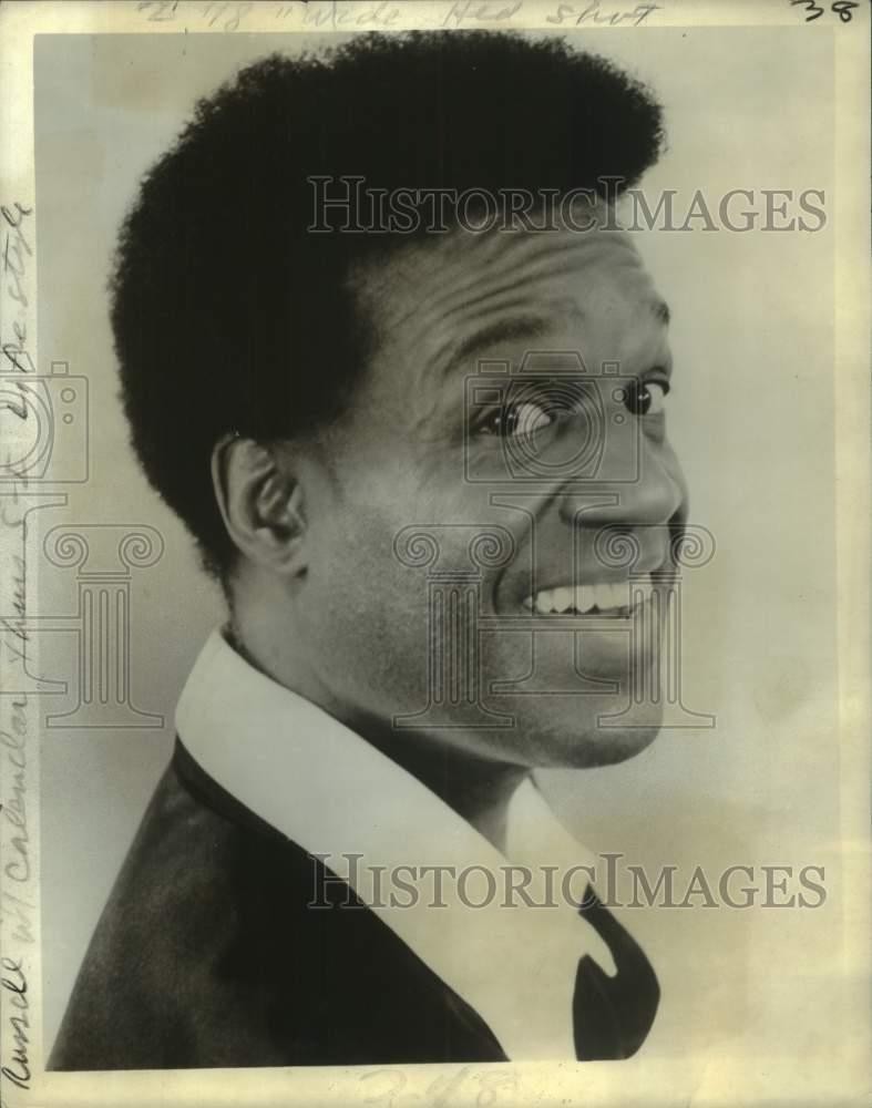 1978 Press Photo Comedian Nipsey Russell appearing at the Blue Room, New Orleans