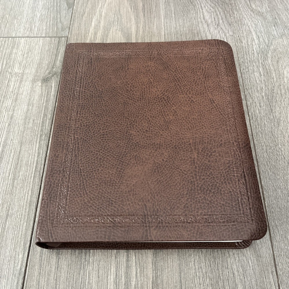 ESV Journaling Bible (Mocha, Threshold Design)