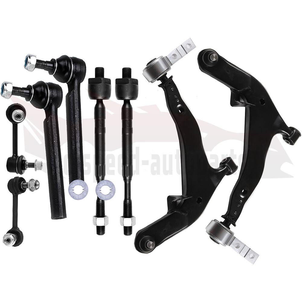 2003-2004 Nissan Murano Steering & Suspension Kit - Control Arms, Ball Joints, Tie Rods, Sway Bar