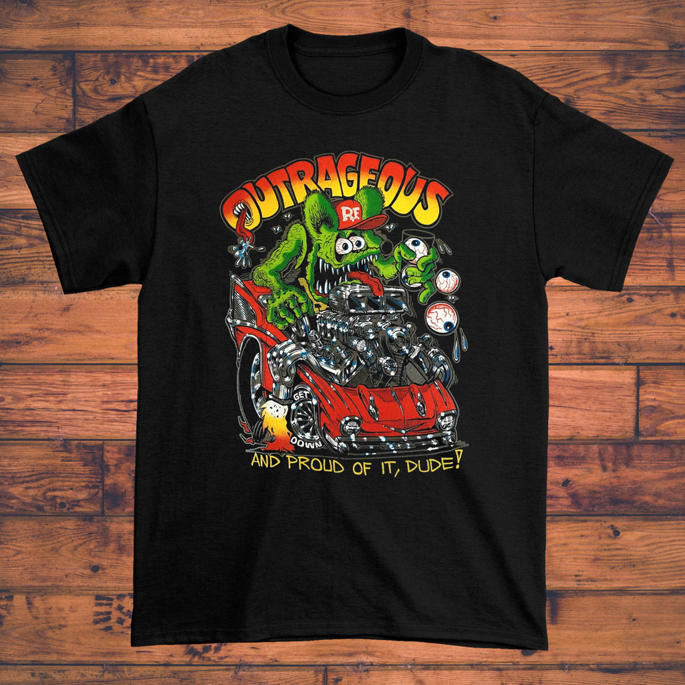 Ed Roth Rat Fink Shirt Gift For Fan Black All Size Shirt VC1326