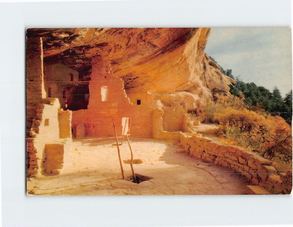 Postcard Spruce Tree Ruin Mesa Verde National Park Colorado USA North America