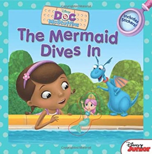 Doc Mcstuffins the Mermaid Dives In : Includes Stickers! PaperbacFree US Delivery | ISBN:1423171322
