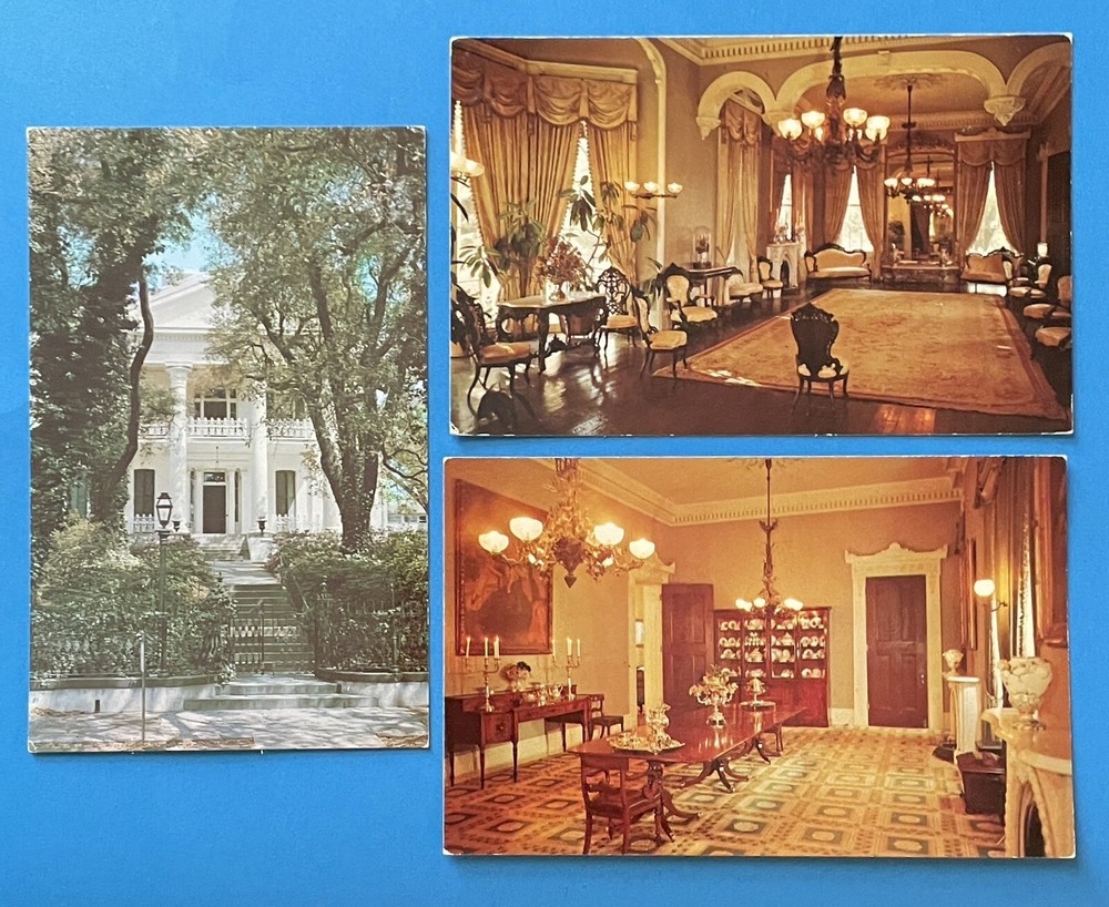 Stanton Hall Natchez Mississippi Vintage Postcard Lot #2