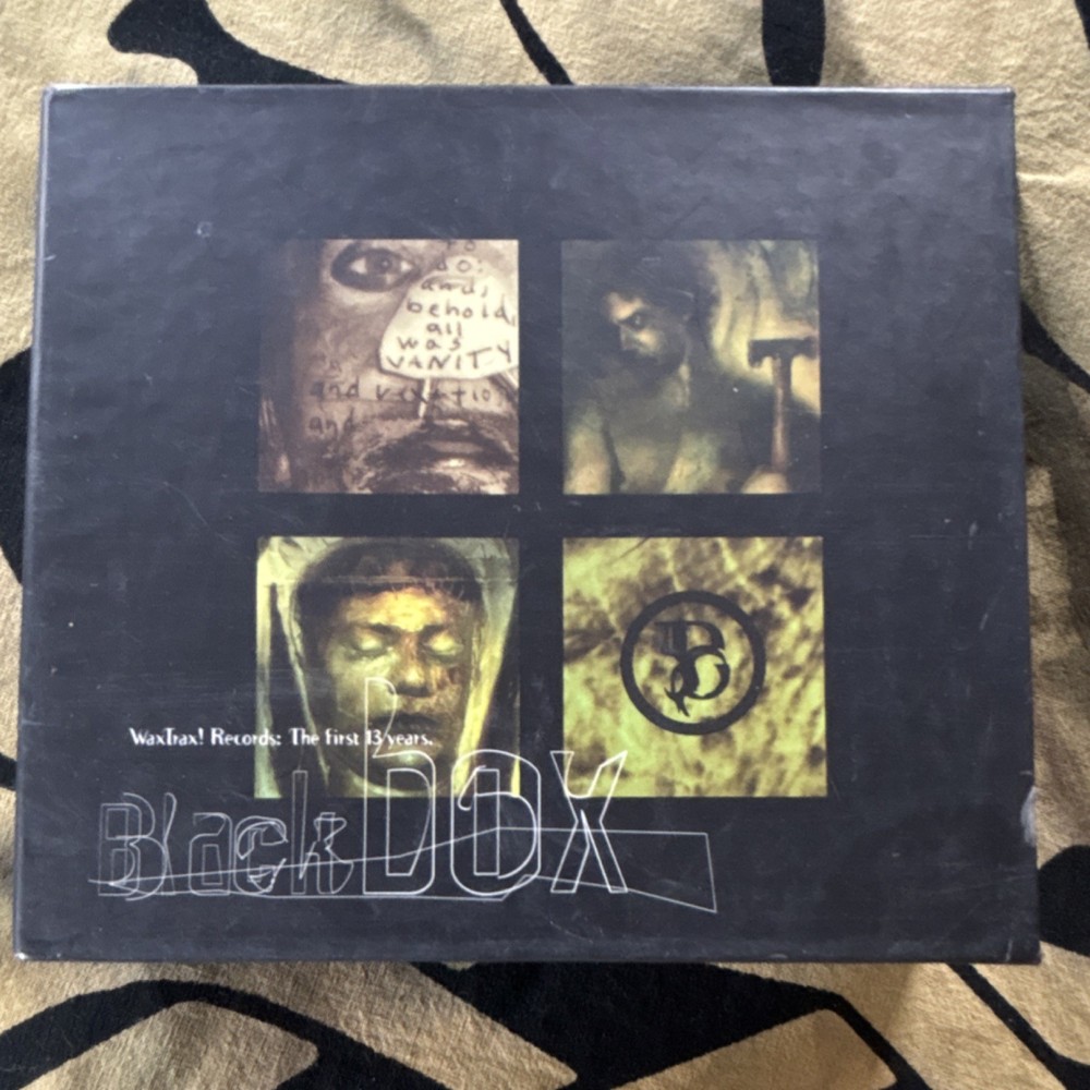Black Box WaxTrax! Records  The First 13 Years 3 CD Box Booklet Music (CD Set)