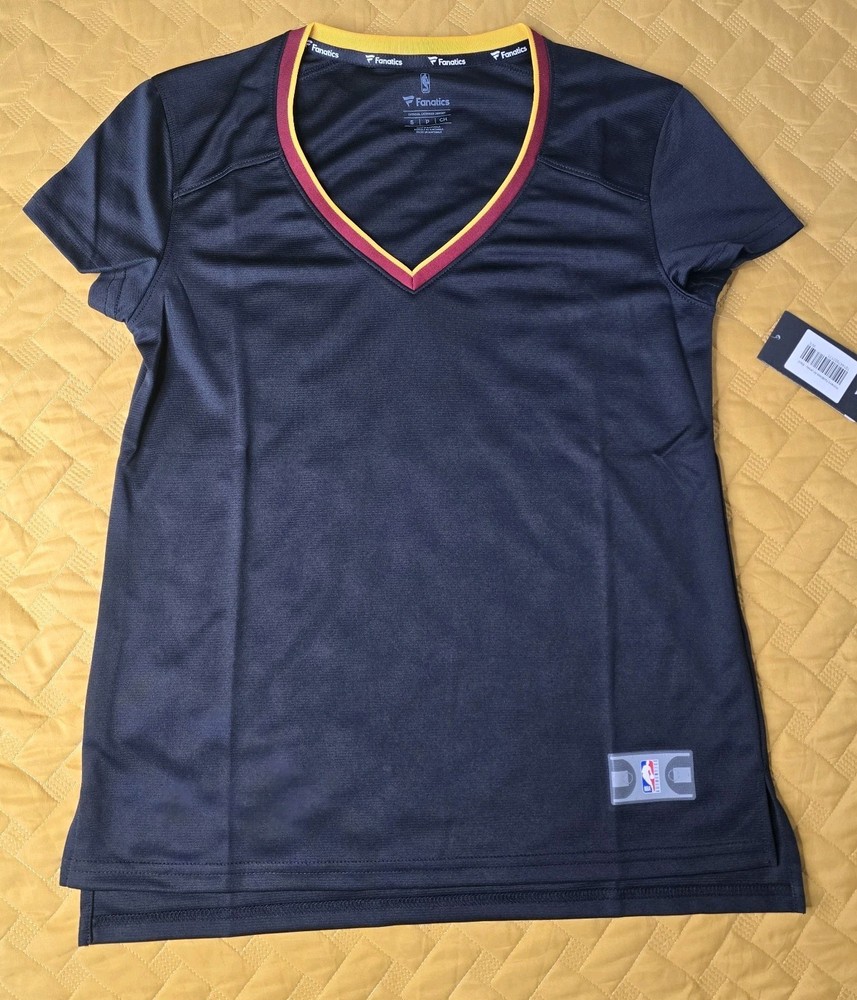 Fanatics Women’s Cleveland Cavaliers Blank Warm Up Shootaround Jersey Small NWT