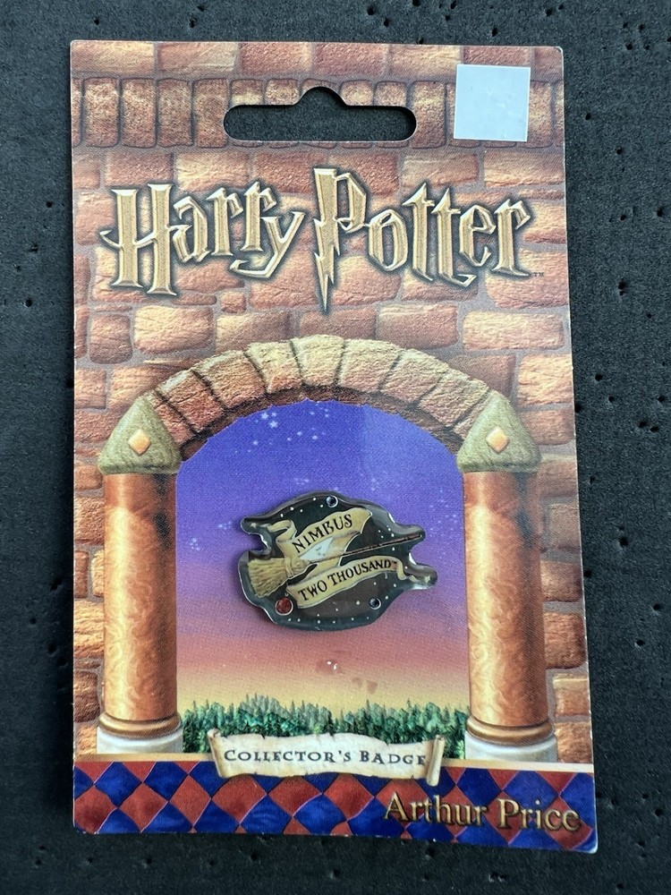 Harry Potter Nimbus Two Thousand 2000 Pin - Sorcerers Stone