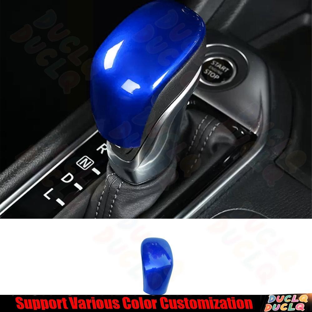 For Nissan Sentra Sylphy 20-24 Bright Blue Middle Console Gear Shift Knob Cover