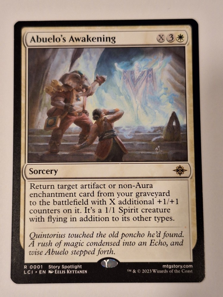 Abuelo's Awakening The Lost Caverns of Ixalan Magic The Gathering MTG Card-image