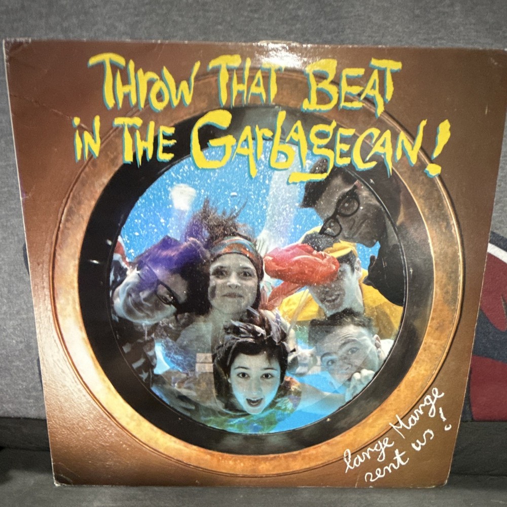 Throw That Beat in the Garbagecan! Large Marge Sent usBlue Colored Vinyl LP