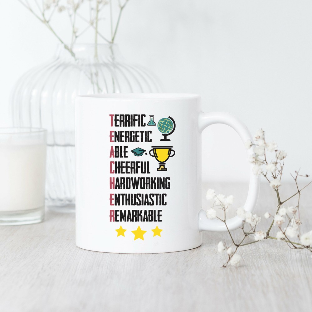 Teacher Definition Teacher Mug Teacher Gift Teacher Appreciation Gift Idea