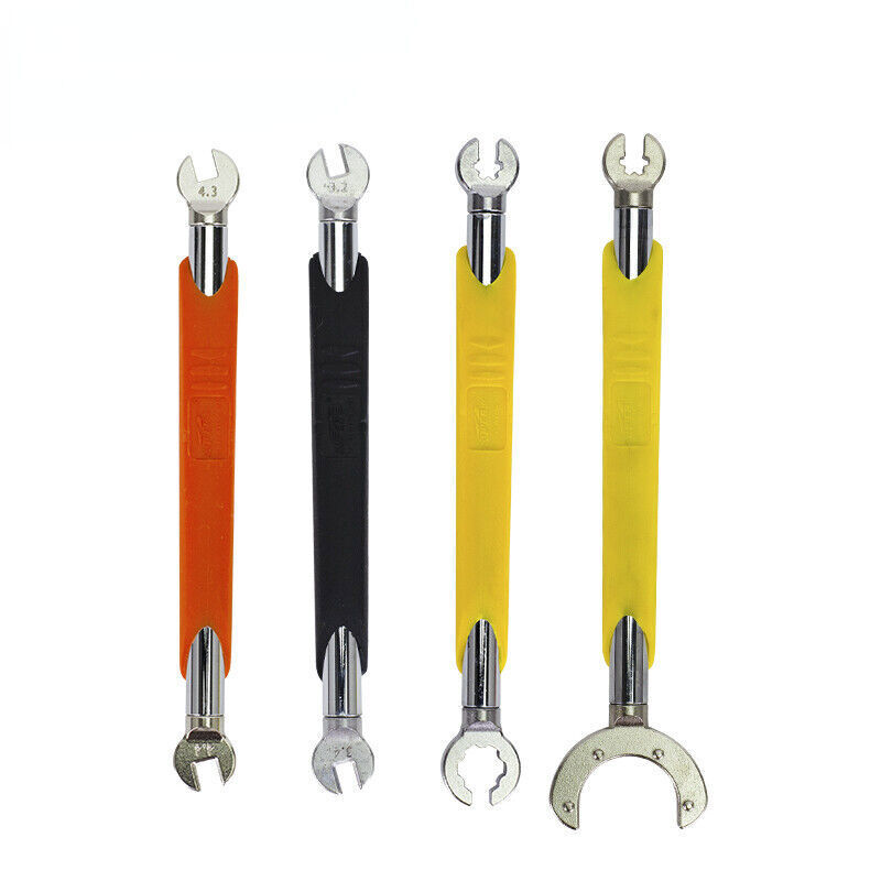 Bicycle Spoke Wrench Tools for 3.2/3.5/4.3/4.4/5.65/7mm Nipples Bike Tool