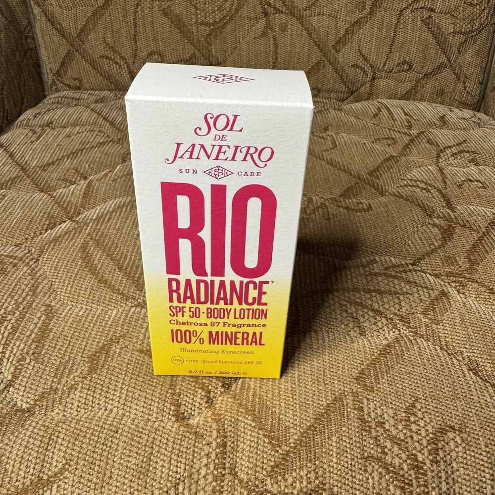 Sol de Janeiro Rio Radiance SPF 50 Body Lotion 200ml 6.7oz New Exp 6/26/2024